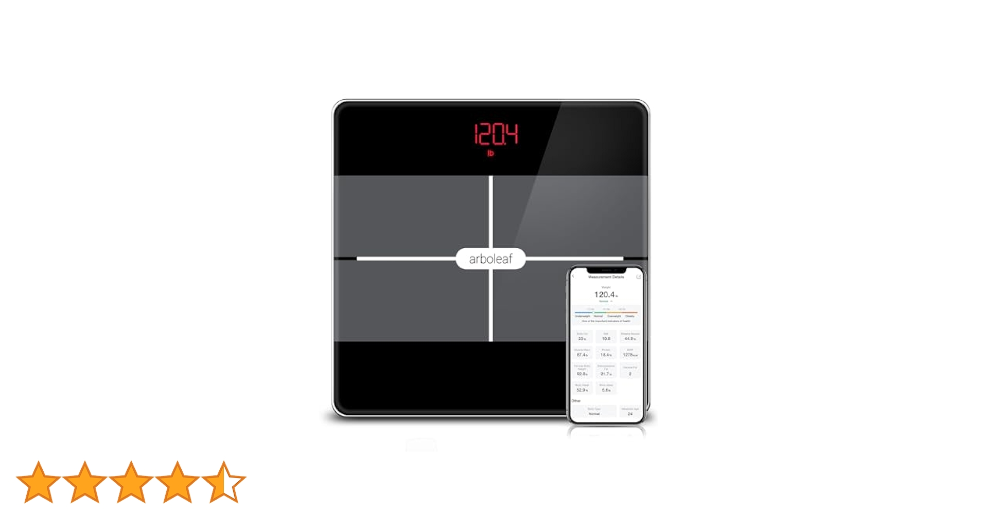 arboleaf 体重計 体組成計 カラダスキャン Amazon | arboleaf 体重計 スマホ連動 体脂肪計・体組成計